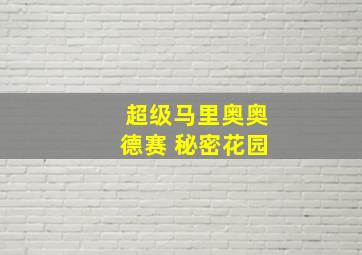 超级马里奥奥德赛 秘密花园